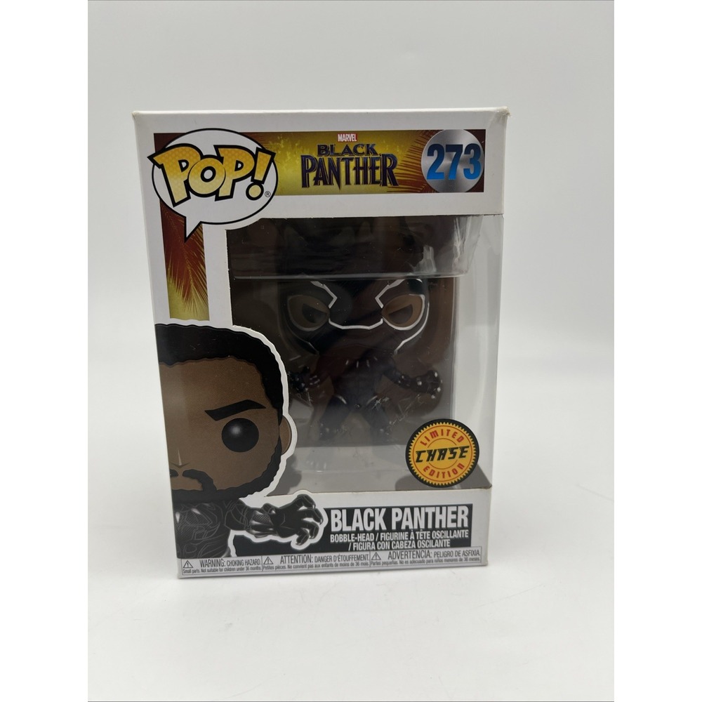 Funko Pop!‎ Vinyl: Marvel - Black Panther (Masked) (Chase) #273